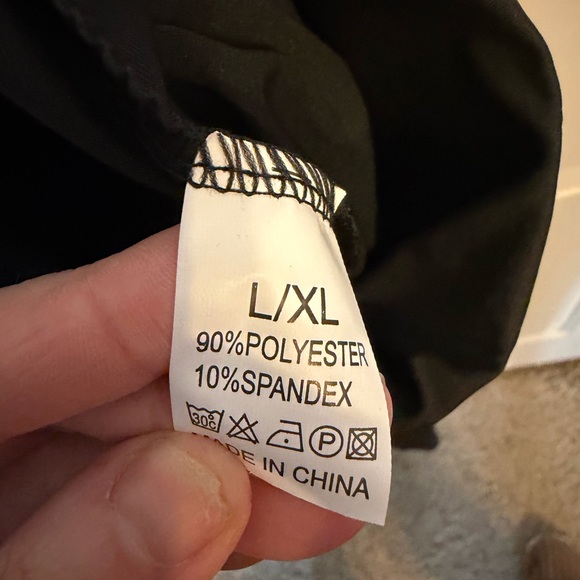 Nike Black and Light Blue Zip-Up Hoodie with Tank and Joggers - Picture 13 of 13